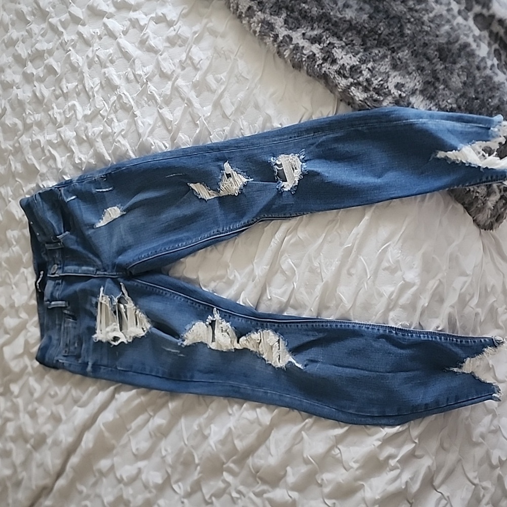 Express destroyed denim